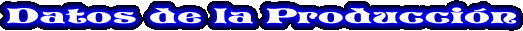 Datos de la Produccin